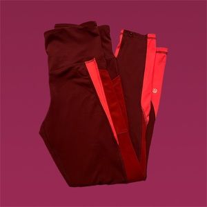 C9 by Champion colorblock leggings sz M